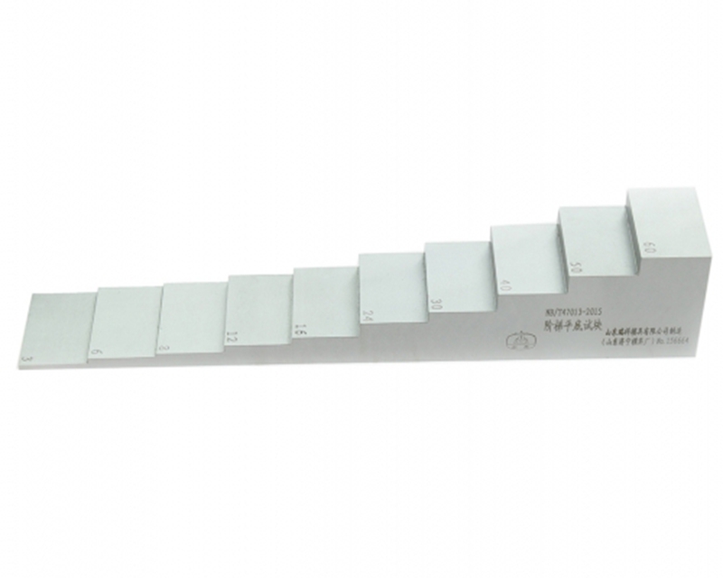 Ladder flat bottom test block -10 Ladder - non-destructive testing ultrasonic test block