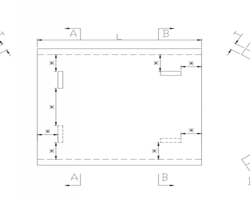 ASME pipe weld check block