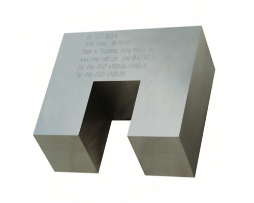 DS) Type - Distance and Sensitivity Comparison Test Block - American Welding Society Standard Test Block AWS D1.1