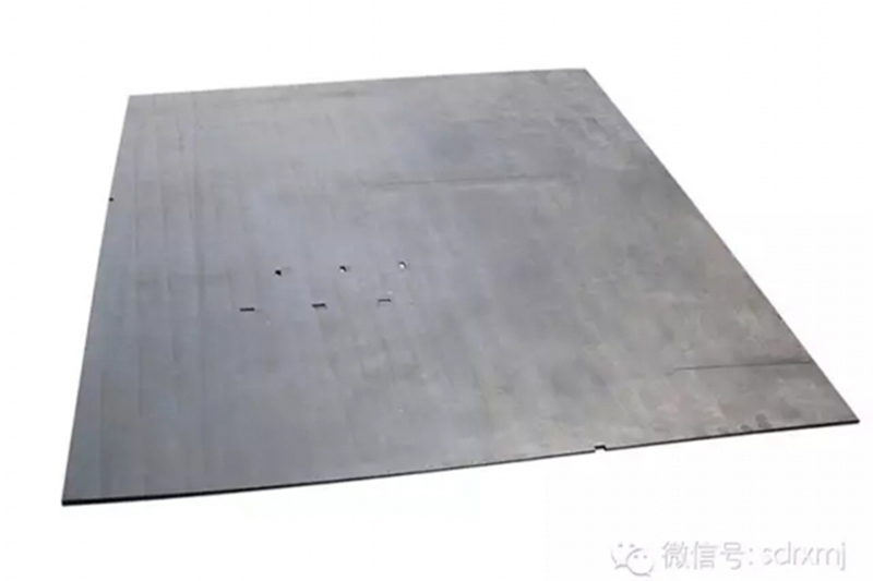 X80管線(xiàn)用鋼板的超聲檢測(cè)對(duì)比試塊順利完工