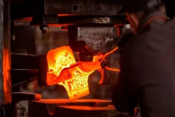 Forging test block and cooling technology of titanium alloy